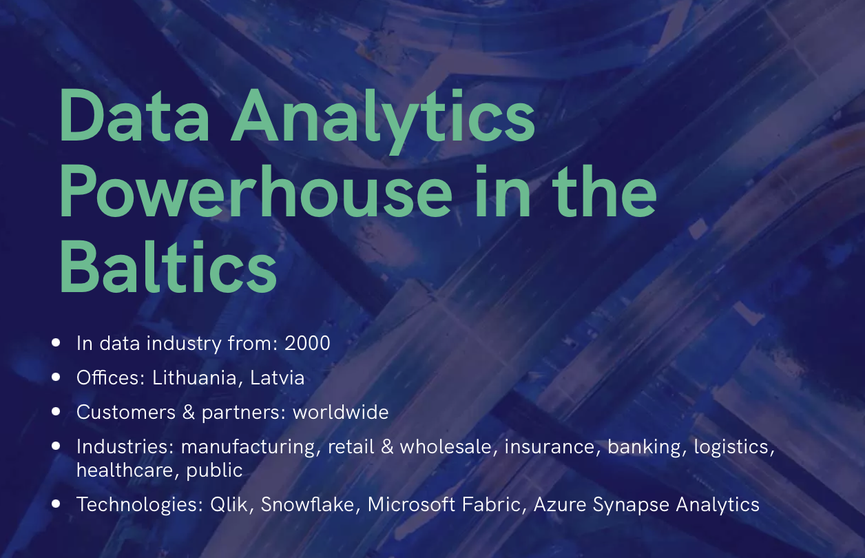 Data Analytics Powerhouse in the Baltics | The Infotrust